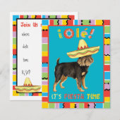 Fiesta Brussels Griffon Kaart (Voorkant / Achterkant)