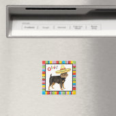 Fiesta Brussels Griffon Magneet (Insitu (Vaatwasser))
