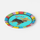 Fiesta Brussels Griffon Papieren Bordje (Gekanteld)