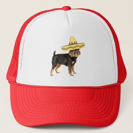 Fiesta Brussels Griffon Trucker Pet (Voorkant)