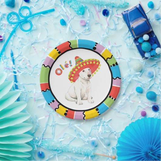 Fiesta Bull Terrier Papieren Bordje (Feest)