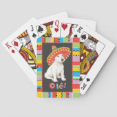 Fiesta Bull Terrier Speelkaarten (Achterkant)