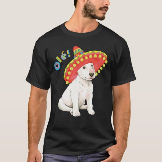 Fiesta Bull Terrier T-shirt (Voorkant)