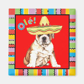 Fiesta Bulldog Magneet (Voorkant)