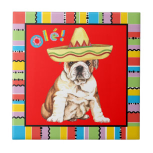 Fiesta Bulldog Tegeltje