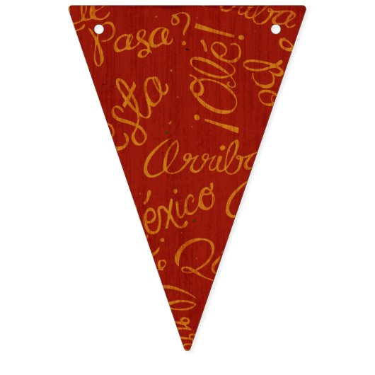 Fiesta Bunting Banner Flags (Derde vlag)