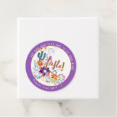 FIESTA Cacti Folkart Bloemen Aangepast Bedankjes Labels (In situ)