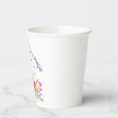 FIESTA Cacti Folkart Bloemen Aangepast Papieren Bekers (Links)