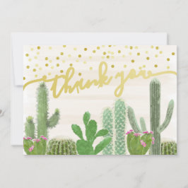 Fiesta Cactus Boho Bruidsfeest Bedankt