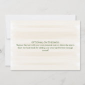 Fiesta Cactus Boho Bruiloft Feest Bedankt (Achterkant)