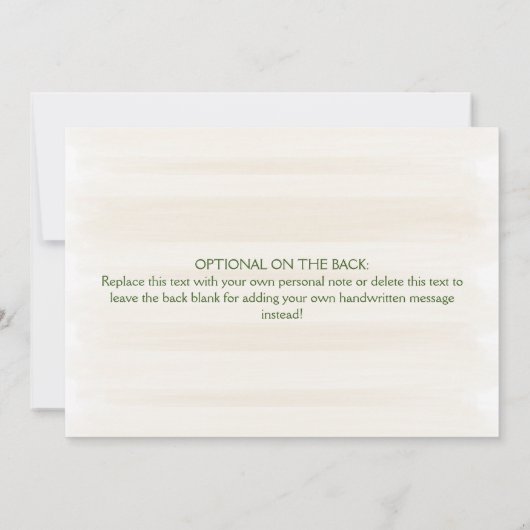 Fiesta Cactus Boho Bruiloft Feest Bedankt (Achterkant)