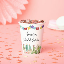 Fiesta Cactus Boho Vrijgezellenfeest Paper Cups Papieren Bekers