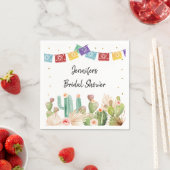 Fiesta Cactus Boho Vrijgezellenfeest Servet (Insitu)