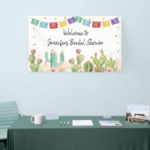 Fiesta Cactus Boho Vrijgezellenfeest Spandoek (Beurs)