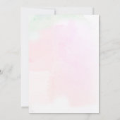 Fiesta Cactus Bridal Shower Uitnodiging (Achterkant)