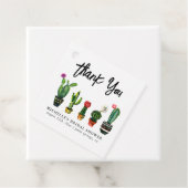 Fiesta Cactus Bruiloft Feest Bedankjes Labels (In situ)