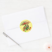 Fiesta Cactus Cinco de Mayo Ronde Sticker (Envelop)
