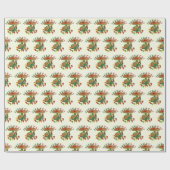 Fiesta Cactus, Guitar en Dansende Peppers Cadeaupapier (Vlak)