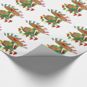 Fiesta Cactus met gitaar & danspeppers Cadeaupapier (Hoek)