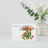 Fiesta Cactus met gitaar & danspeppers Visitekaartje (Staand voorkant)