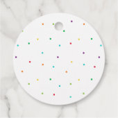 Fiesta Cactus Muchas Gracias Baby shower Dank u Bedankjes Labels (Achterkant)