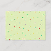 Fiesta Cactus raden hoeveel Baby shower er speelt Informatiekaartje (Achterkant)