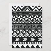 Fiesta Cactus Southwestern Birthday Party Kaart (Achterkant)