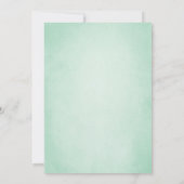 Fiesta Cactus Succulent Waterverf Pastel Wedding Kaart (Achterkant)