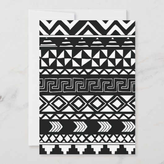 Fiesta Cactus Taco over Fun Birthday Party Kaart (Achterkant)