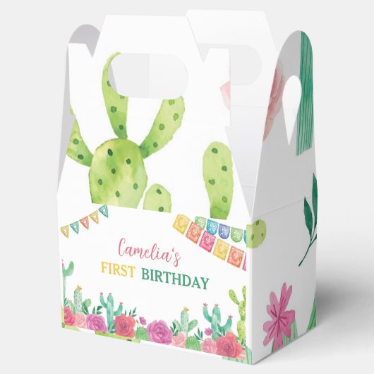 Fiesta Cactus Verjaardagsfeestje Favorietendoos Bedankdoosjes (Geopend)