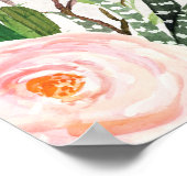 Fiesta Cactus Vrijgezellenfeest Photo Booth Lijst Poster (Hoek)