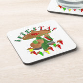 Fiesta Cactus w/Sombrero & Guitar Onderzetter (Linkerzijde)