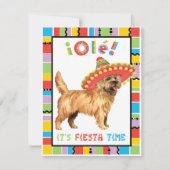 Fiesta Cairn Terrier Kaart (Voorkant)