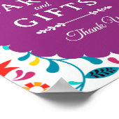 Fiesta Cards and Gifts Bridal Shower Sign Poster (Hoek)