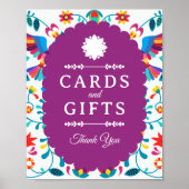 Fiesta Cards and Gifts Bridal Shower Sign Poster (Voorkant)