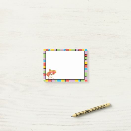Fiesta Cavalier Post-it® Notes (Op bureau)