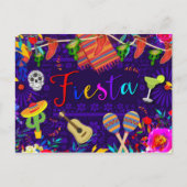 Fiesta Celebration Birthday Party Cinco de Mayo Briefkaart (Voorkant)