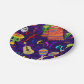 Fiesta Celebration Birthday Party Cinco de Mayo Papieren Bordje (Gekanteld)