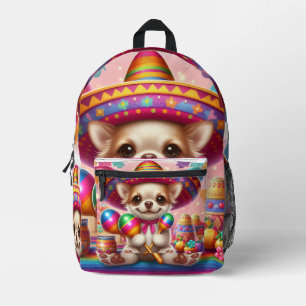Fiesta Chihuahua  Bedrukte Rugzak