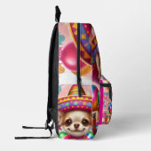 Fiesta Chihuahua Bedrukte Rugzak (Links)