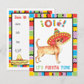 Fiesta Chihuahua Kaart (Voorkant / Achterkant)