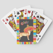 Fiesta Chihuahua Pokerkaarten (Achterkant)