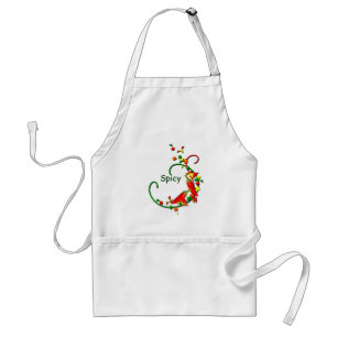 Fiesta Chili Peppers Apron Standaard Schort