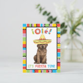 Fiesta Chocolate Lab Kaart (Staand voorkant)