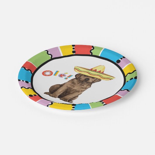 Fiesta Chocolate Lab Papieren Bordje (Gekanteld)