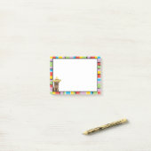 Fiesta Chocolate Lab Post-it® Notes (Op bureau)
