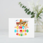 Fiesta Cinco de Mayo Briefkaart (Staand voorkant)