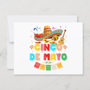 Fiesta Cinco de Mayo Briefkaart