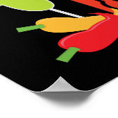 Fiesta Cinco De Mayo Colorful Party Banner Poster (Hoek)