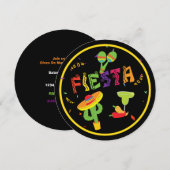 FIESTA Cinco De Mayo Feestviering Partij Uitnodigi Kaart (Voorkant / Achterkant)